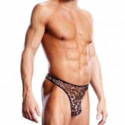 Blueline Pro-Mesh Leopard G-String Sports Brief